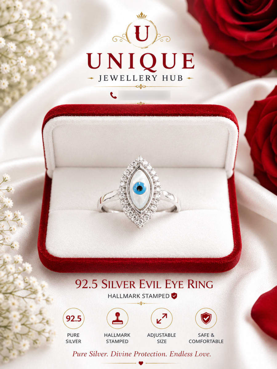 92.5 Silver Evil Eye Ring in Albury for sale