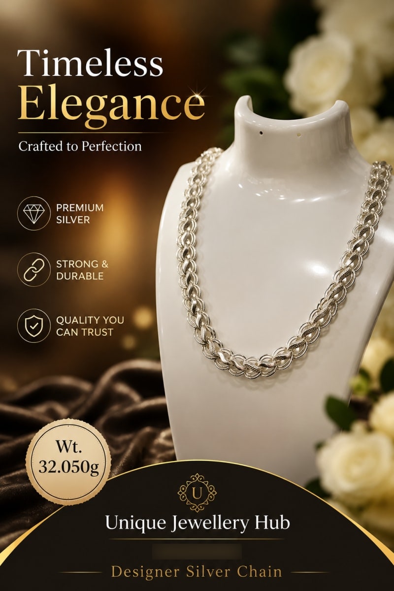 Silver Designer Chain in Albury for sale
