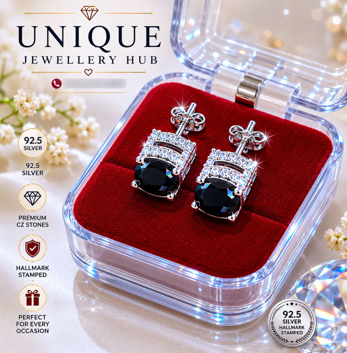 92.5 Silver Ear Rings for sale in Albury