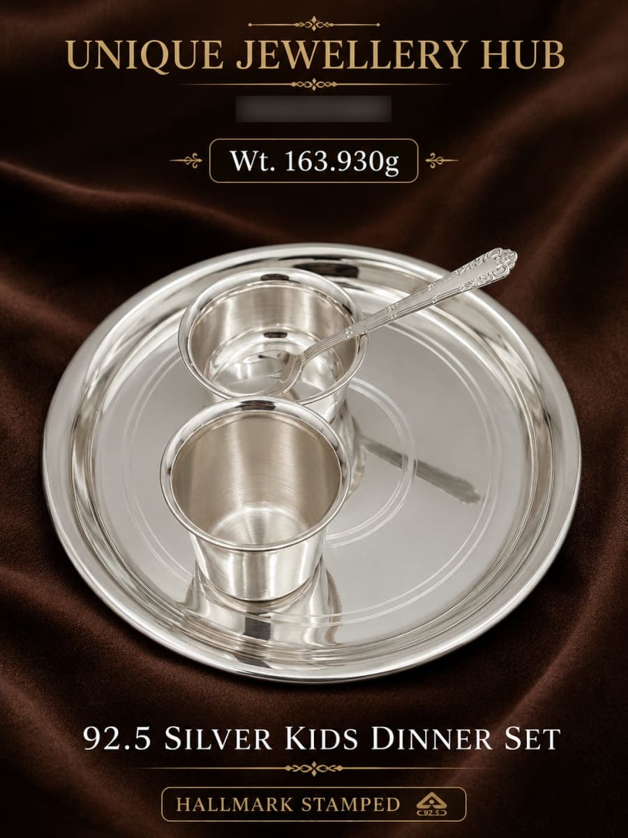 Silver Kids Dinner Set in Albury for sale
