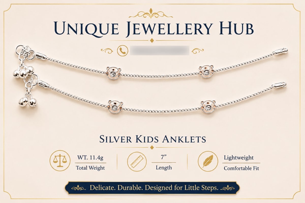 Silver Kids Anklets for sale in Albury