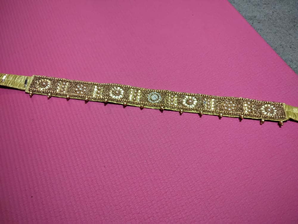 Hip belt- made with cloth. photo 2