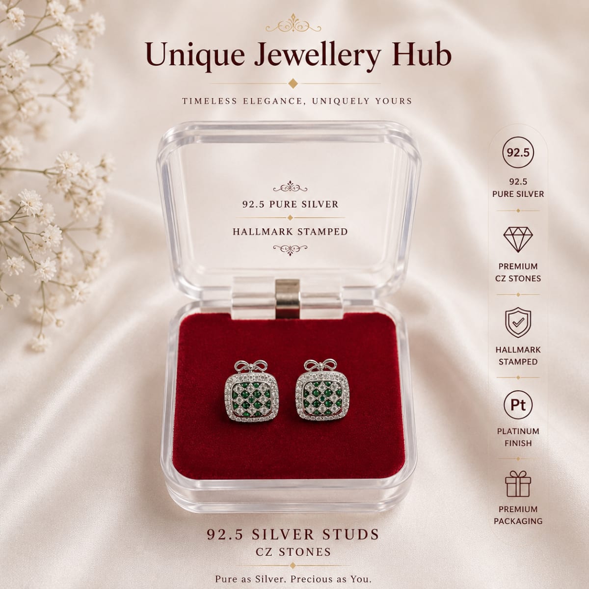 92.5 Silver Ear Rings for sale in Albury