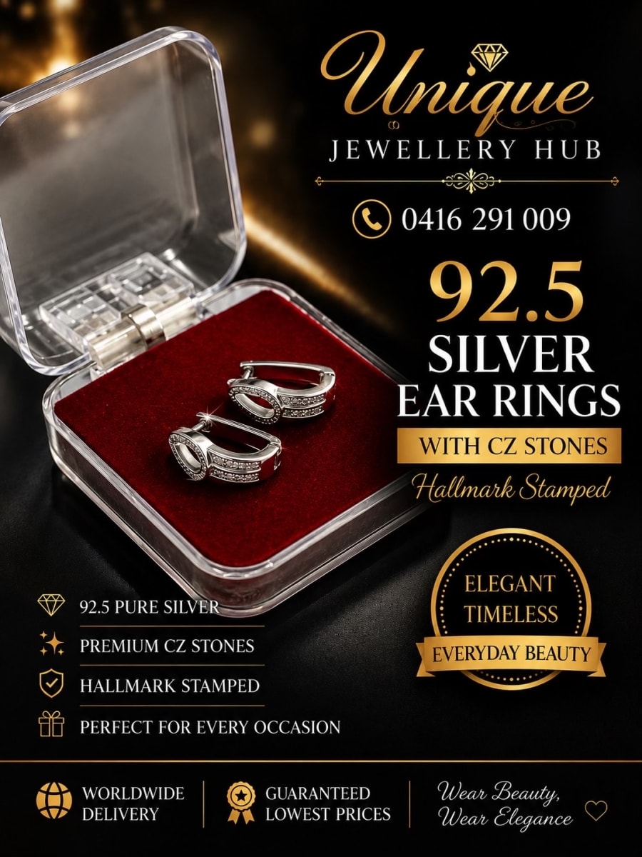 92.5 Silver Ear Rings in Albury for sale