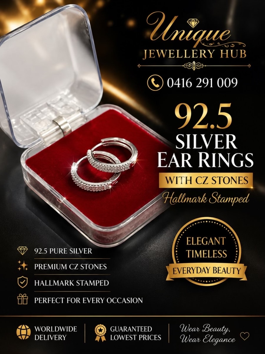 92.5 Silver Ear Rings in Albury for sale