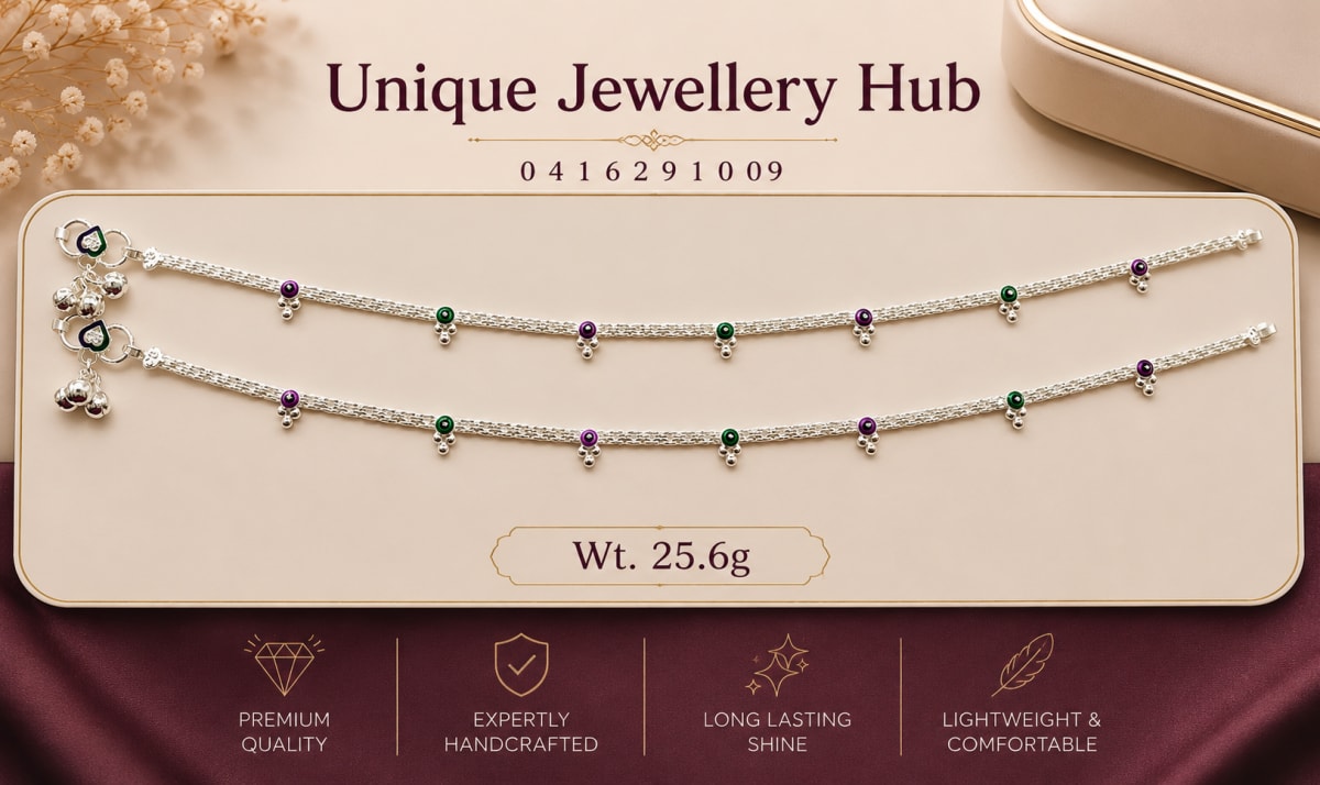 Silver Anklets in Albury for sale