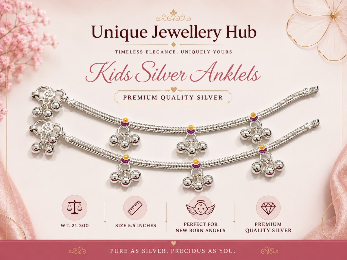 Silver Kids Anklets in Albury for sale