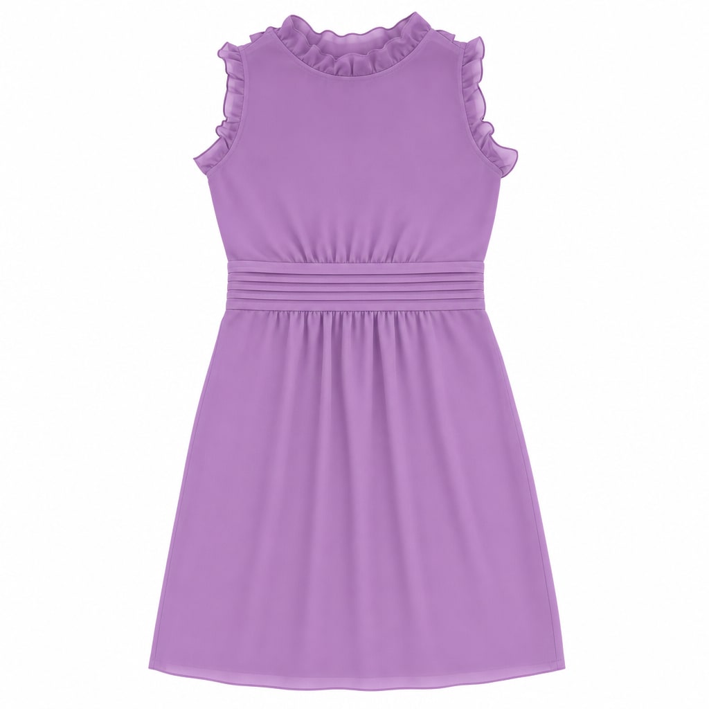 Leona dress with rich purple hue that flatters every skin tone photo 2