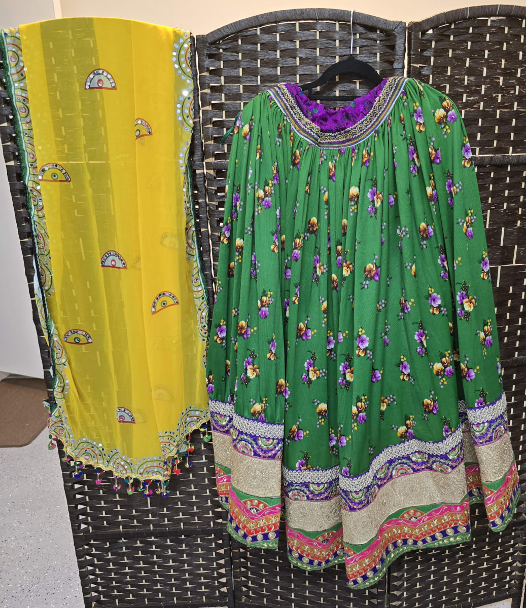Festive wear- Green Lehenga Choli photo 2