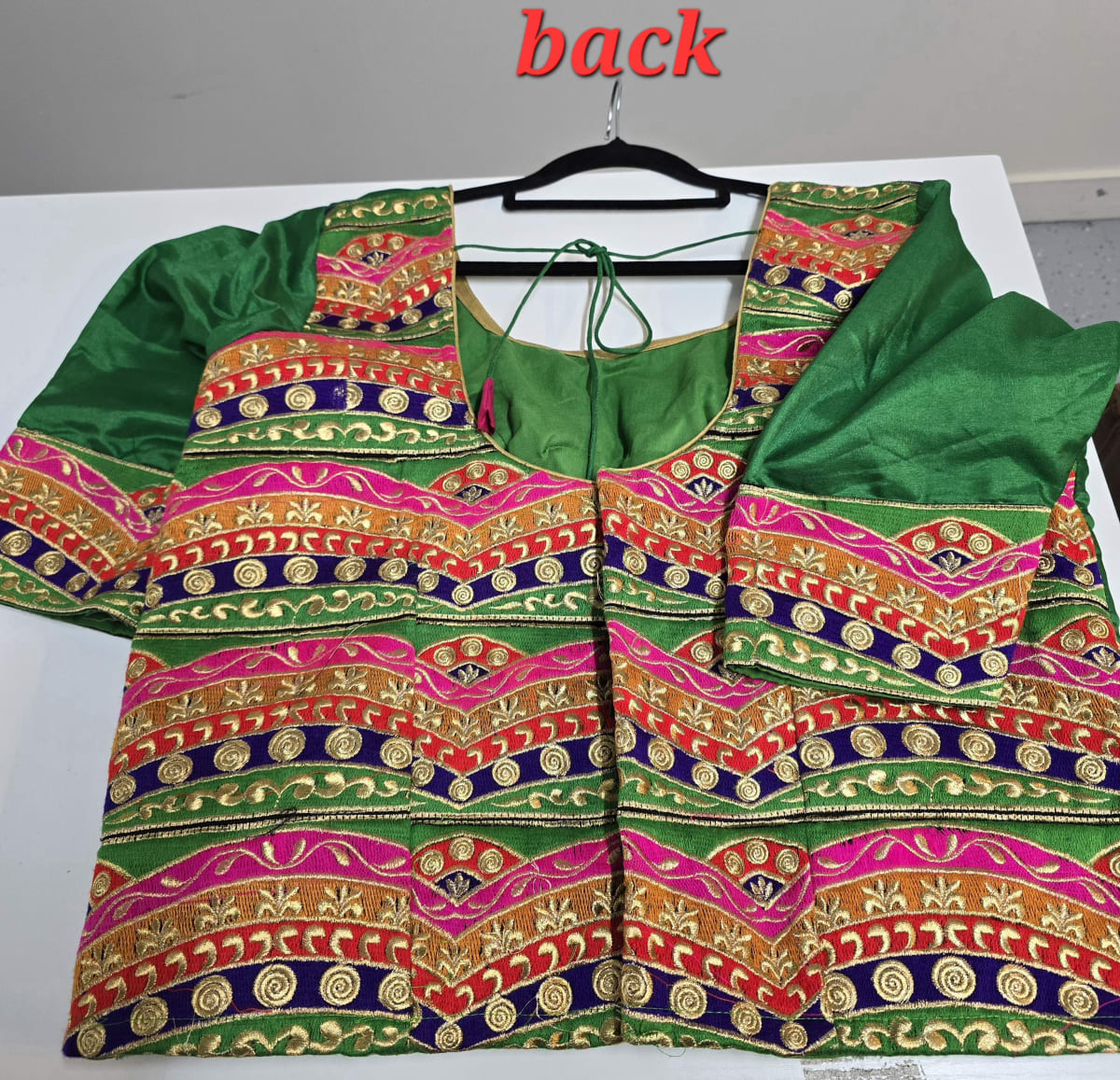 Festive wear- Green Lehenga Choli photo 5