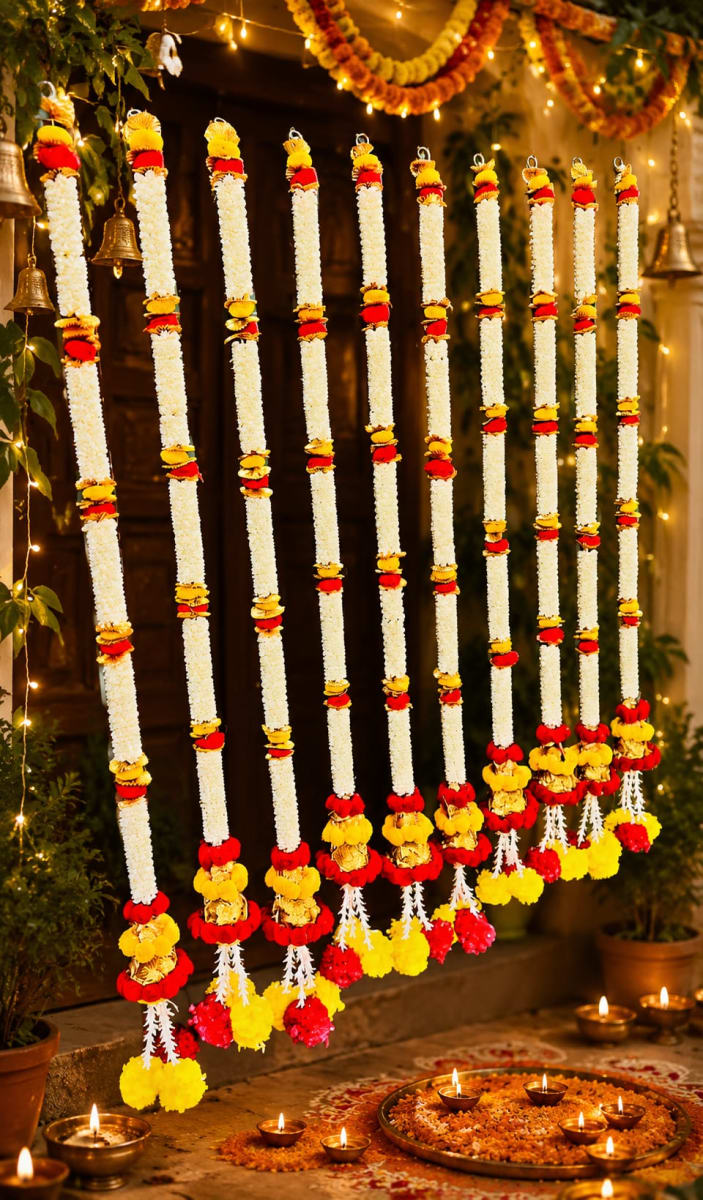 Artificial Jasmine flower hangings  in Clyde North for sale