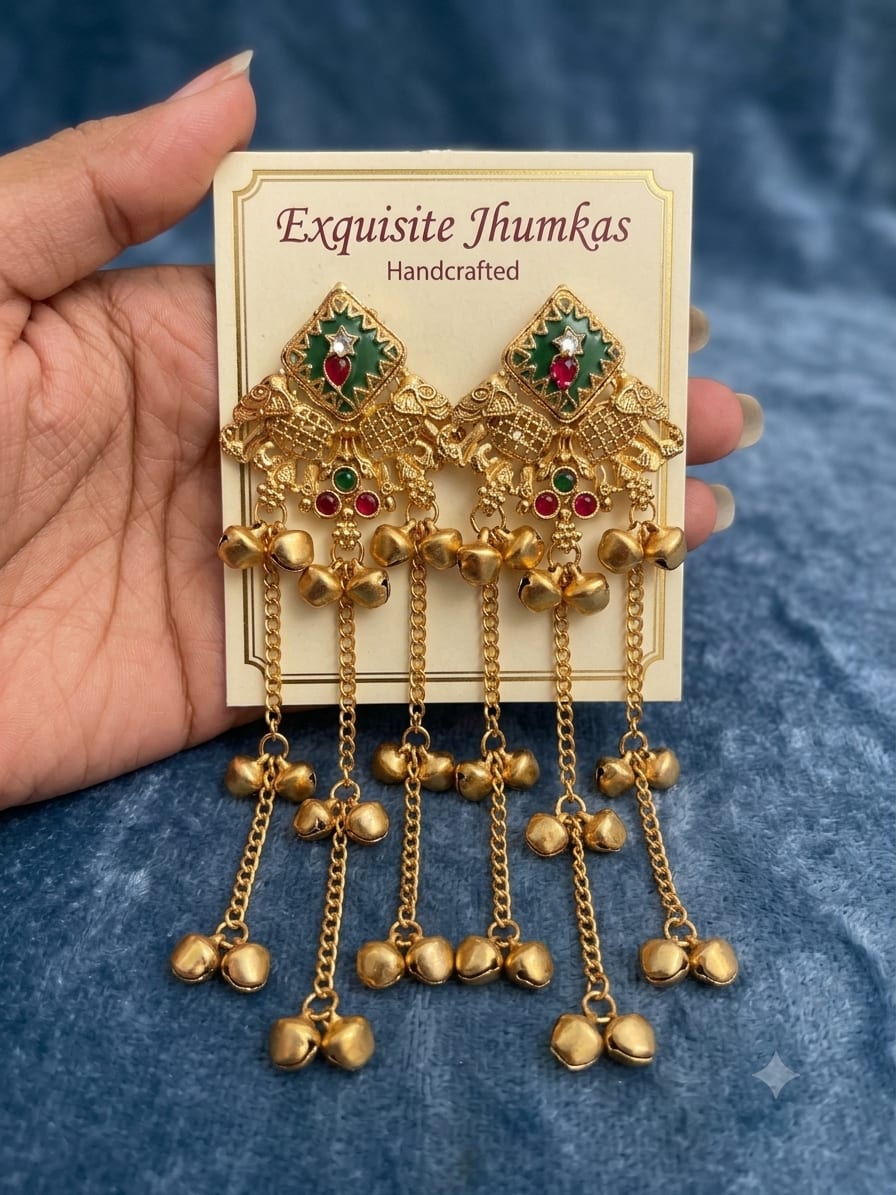 Luvruvi Kashmiri Earrings  photo 2
