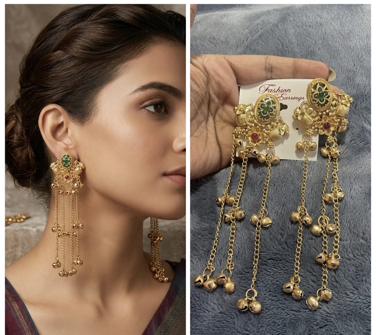Luvruvi Kashmiri earring  photo 2