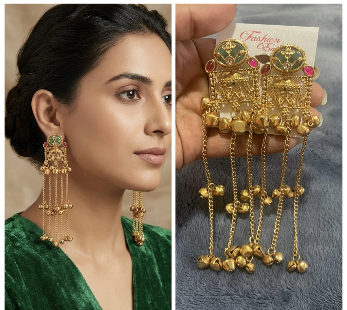 Luvruvi Kashmiri earring  photo 2