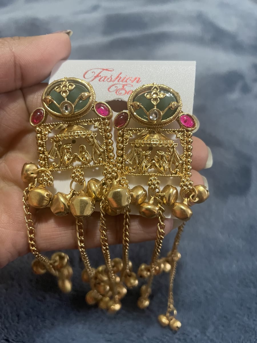 Luvruvi Kashmiri earring  photo 4