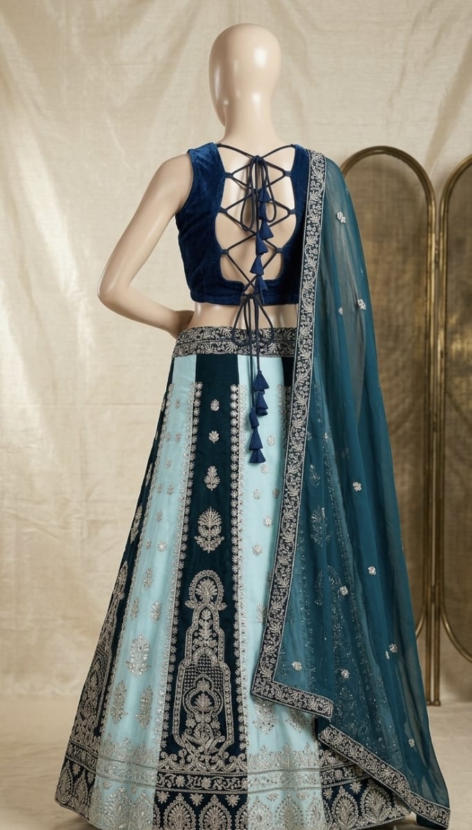Luvruvi fully stitched lehenga photo 2
