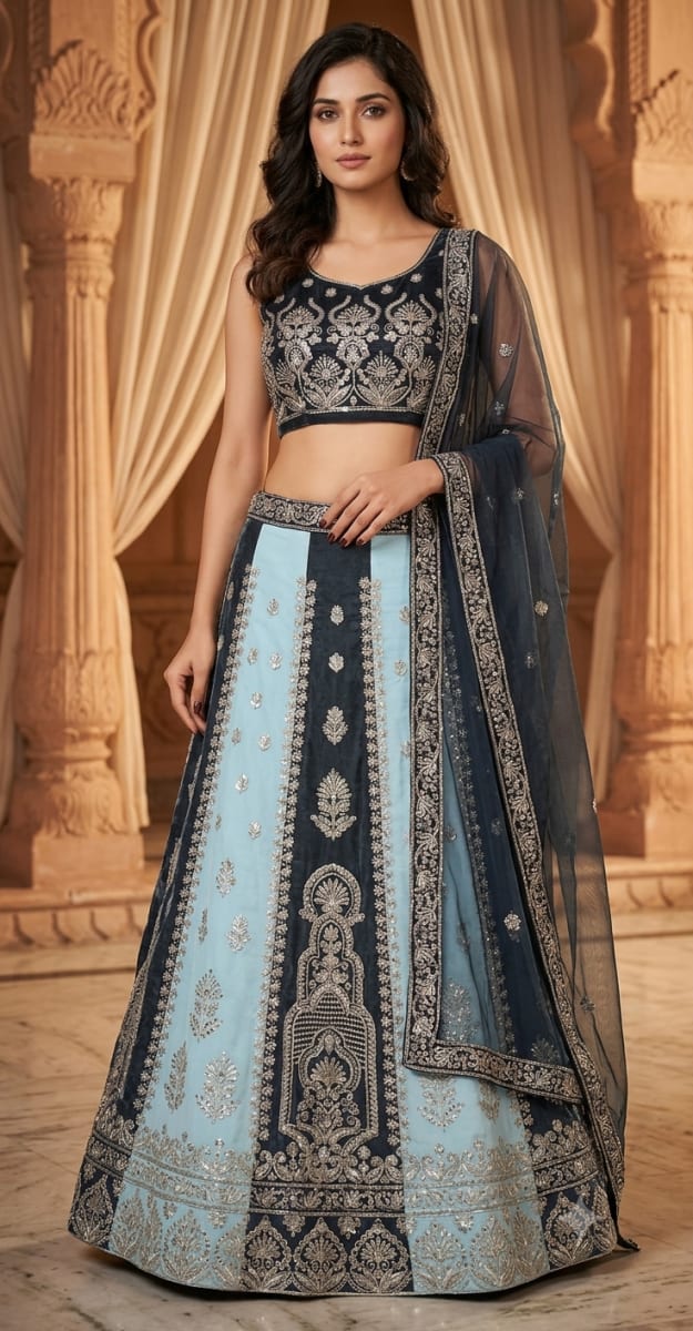 Luvruvi fully stitched lehenga photo 3