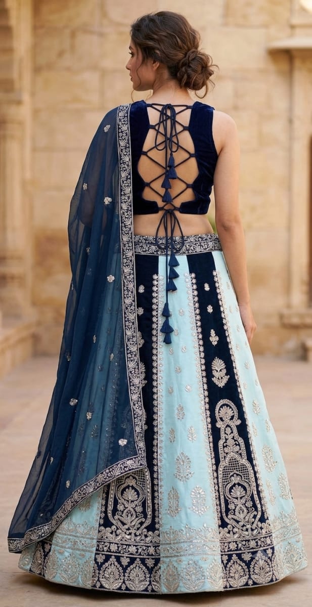 Luvruvi fully stitched lehenga photo 4
