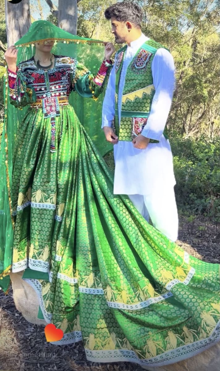 Bridal Afghani henna dress  for rent in Box Hill