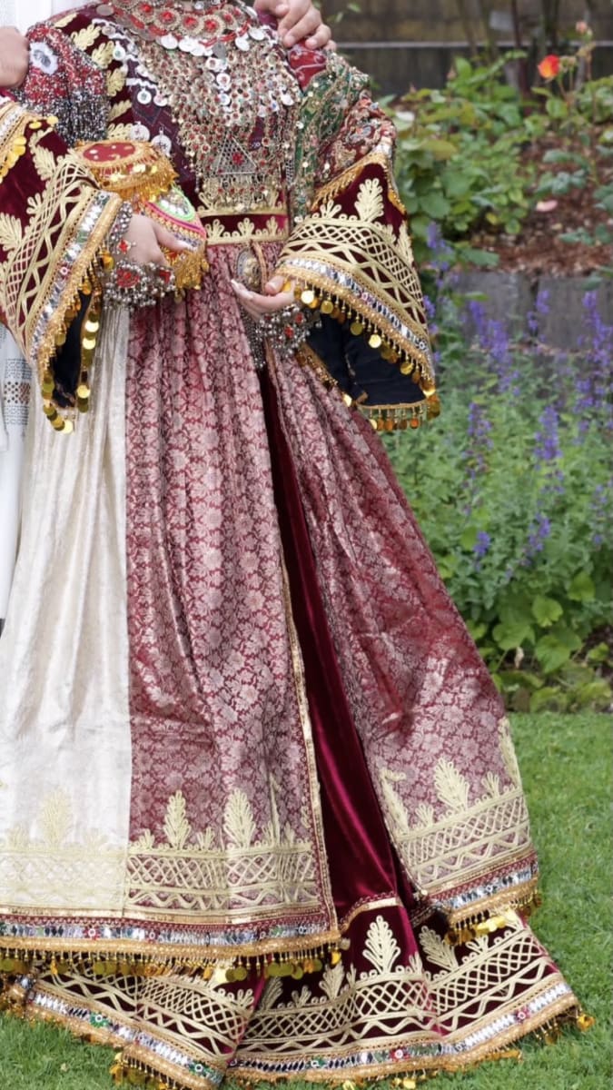 Bridal Afghani dress  photo 2