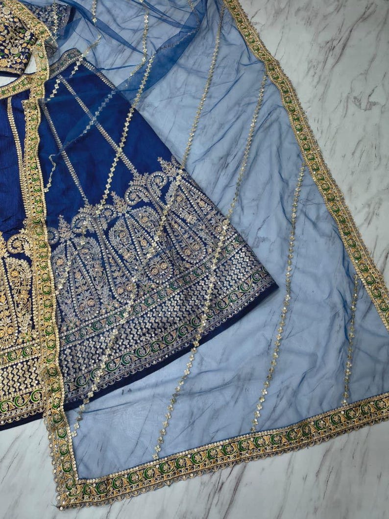 Embroidered Sequins Lehenga photo 4
