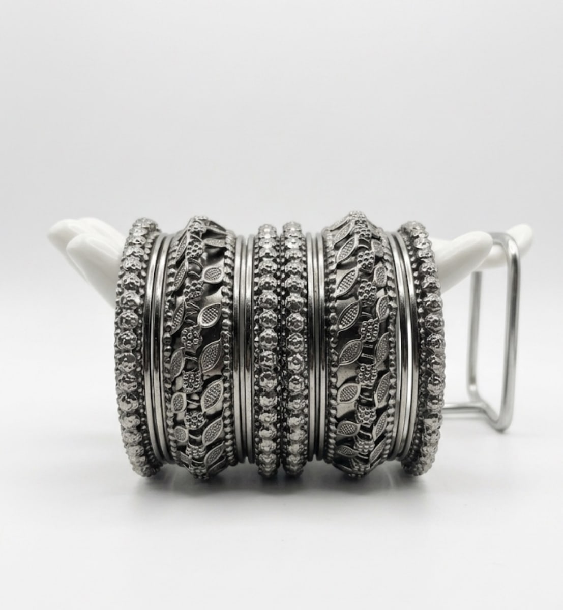 Luvruvi black metal bangles for sale in Amaroo