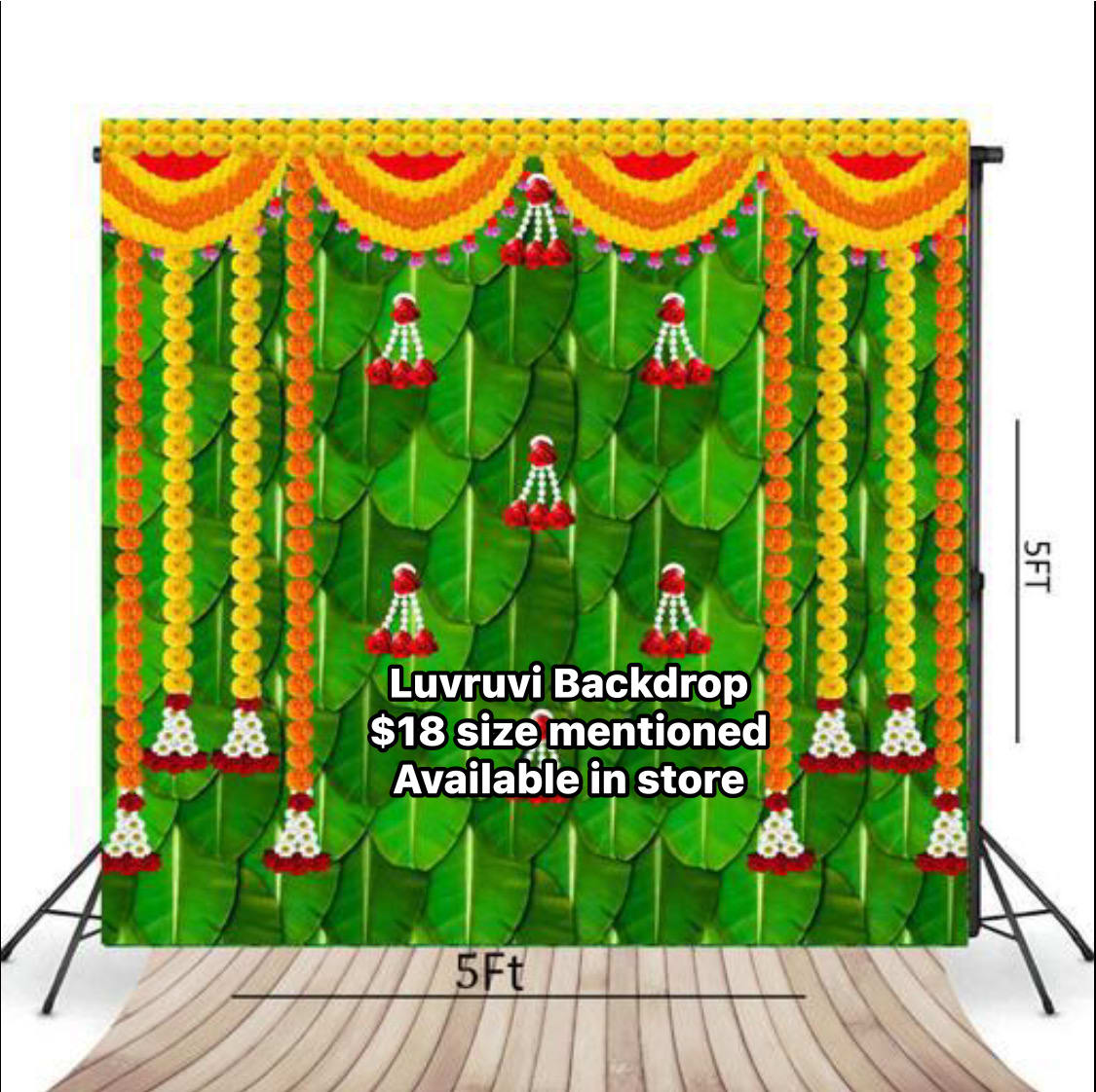 Luvruvi festival backdrop for sale in Amaroo