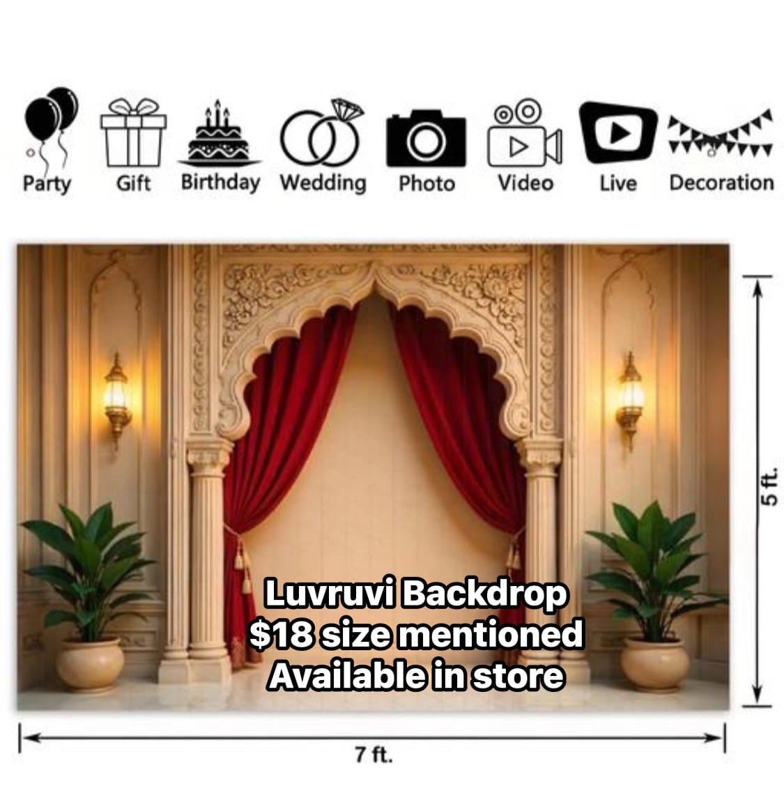 Luvruvi festival backdrop photo 4