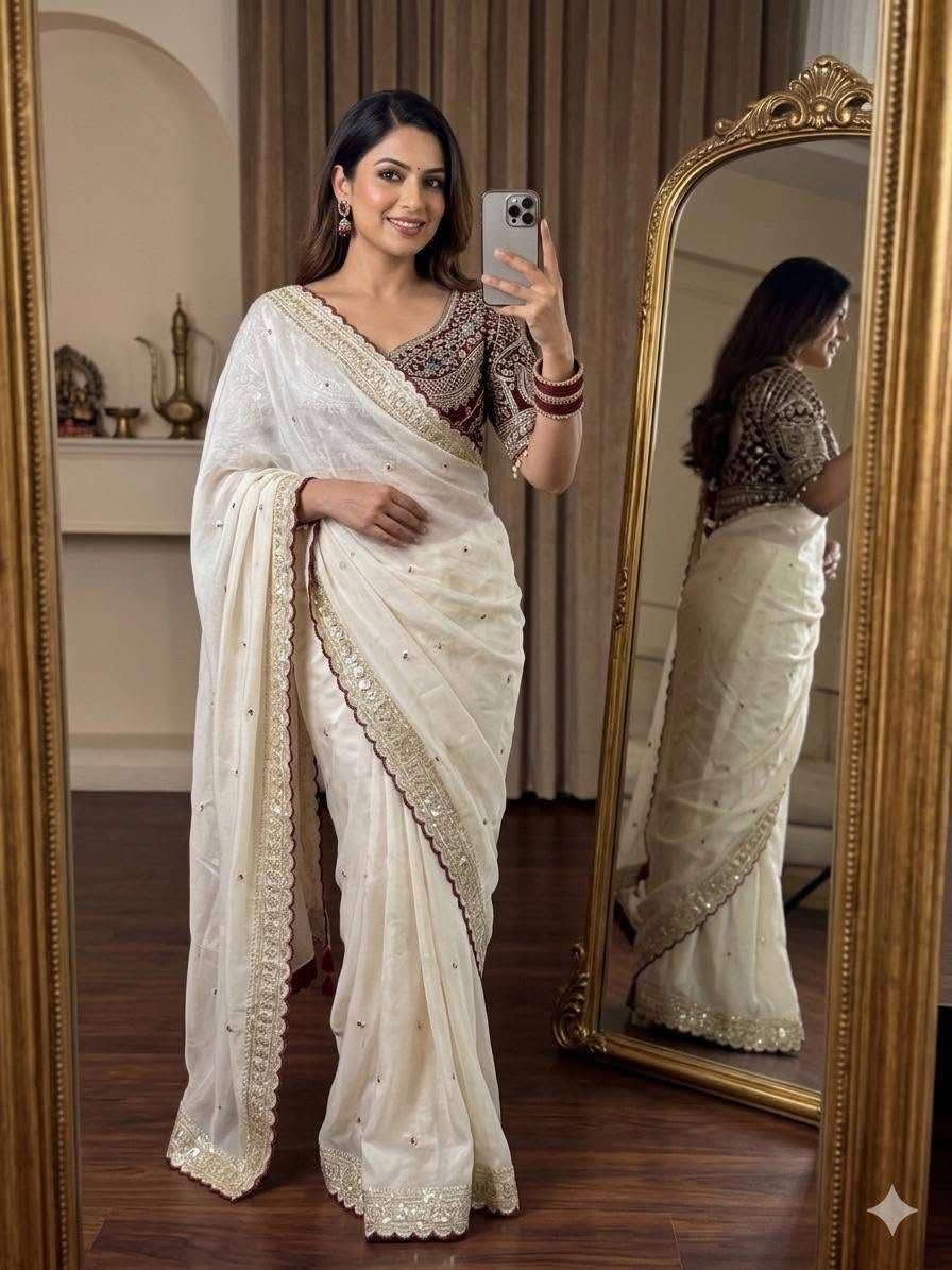 Luvruvi Saree with blouse size S for sale in Amaroo