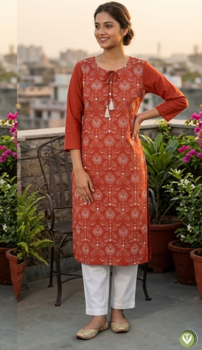 Ethnic Wear-Long Kurtis photo 3