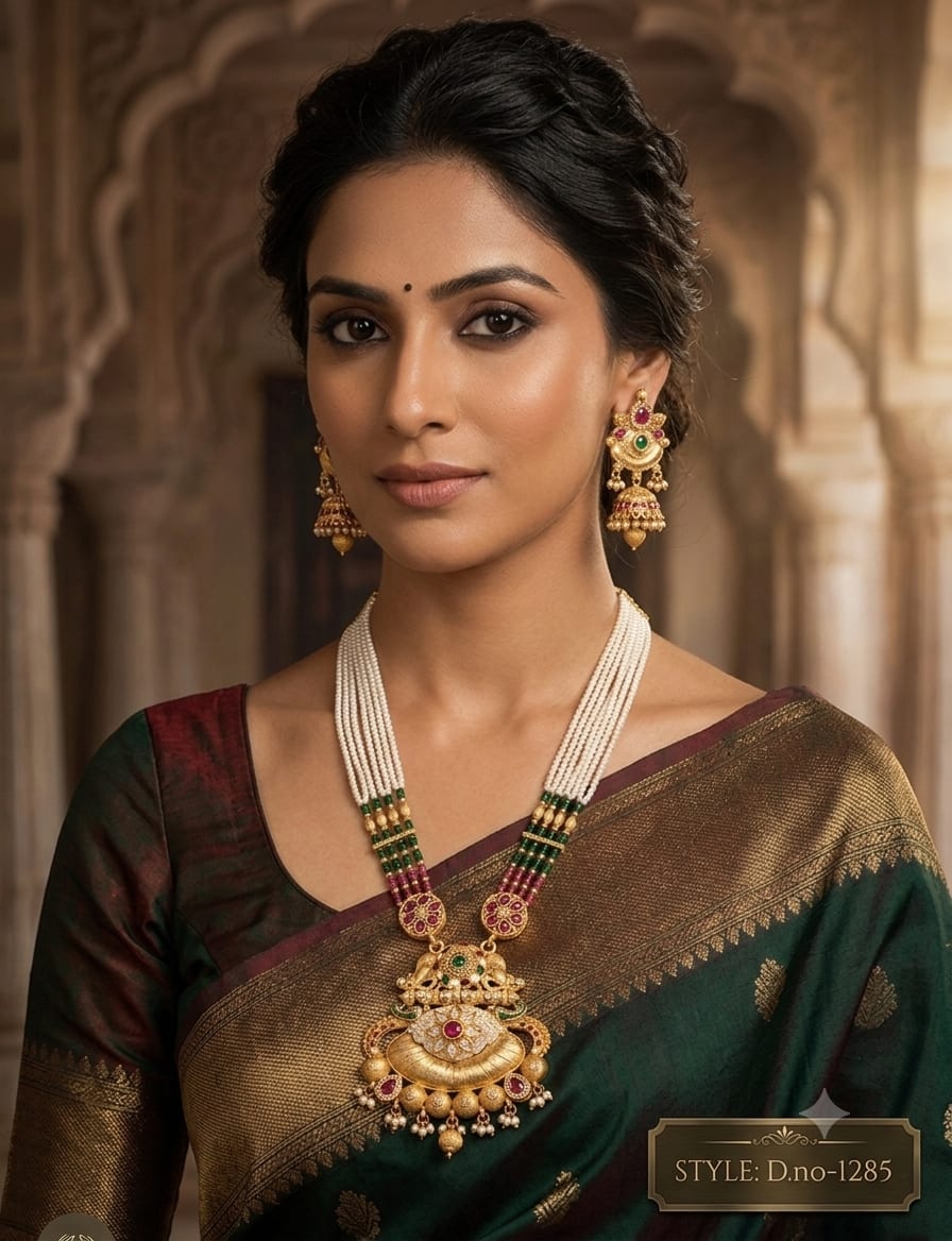 Luvruvi Multilayer pearl Necklace photo 2