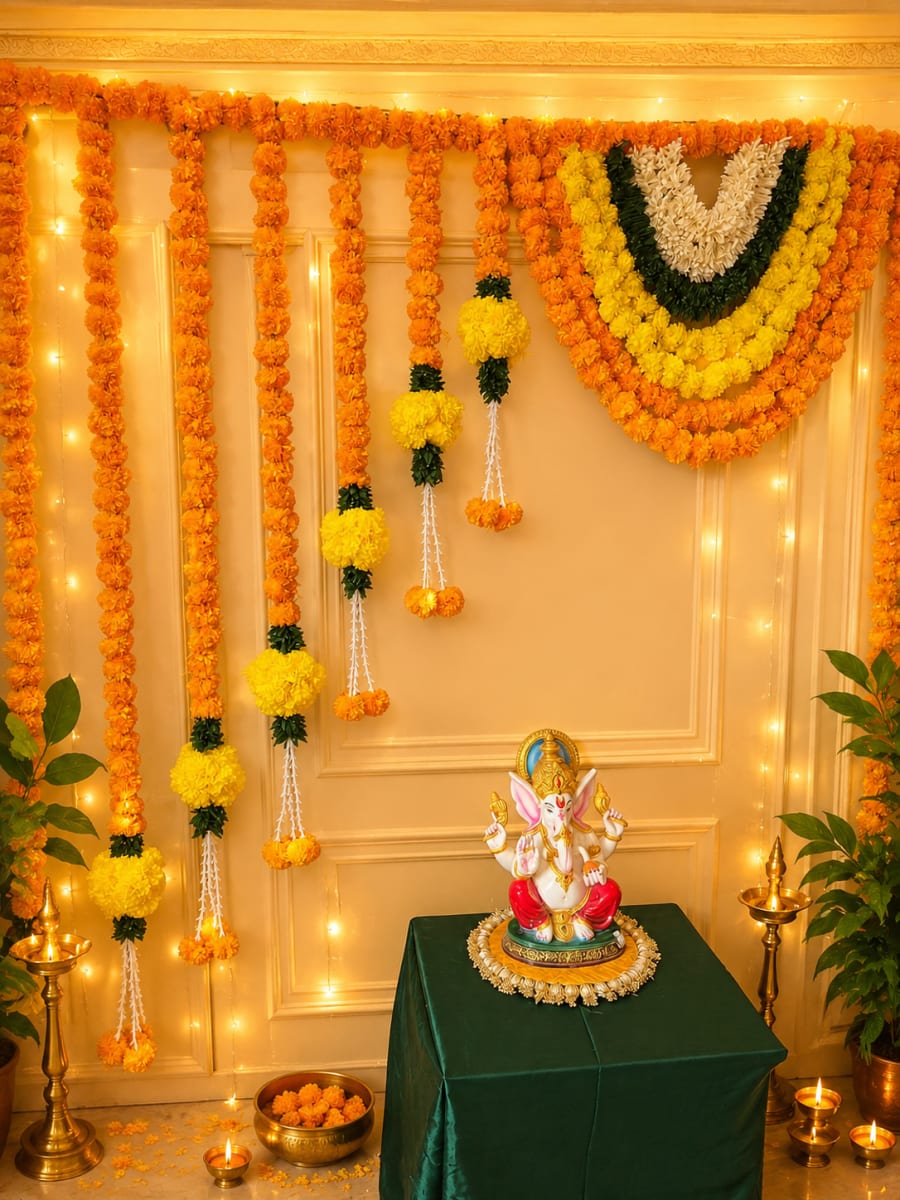 Artificial flowers backdrop for sale in Clyde North