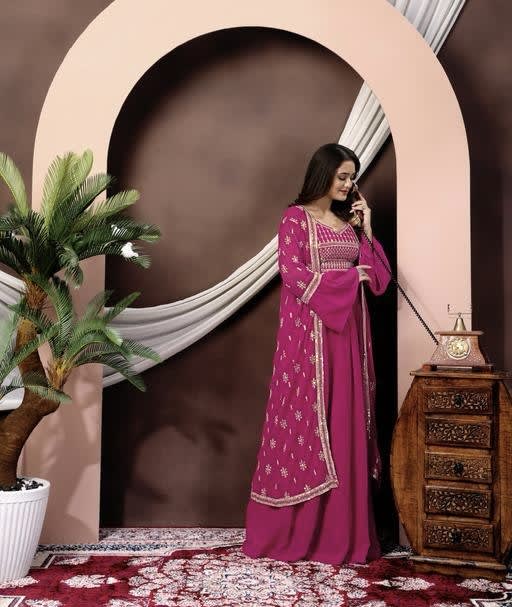 Luvruvi Lehenga blouse with shrug photo 2
