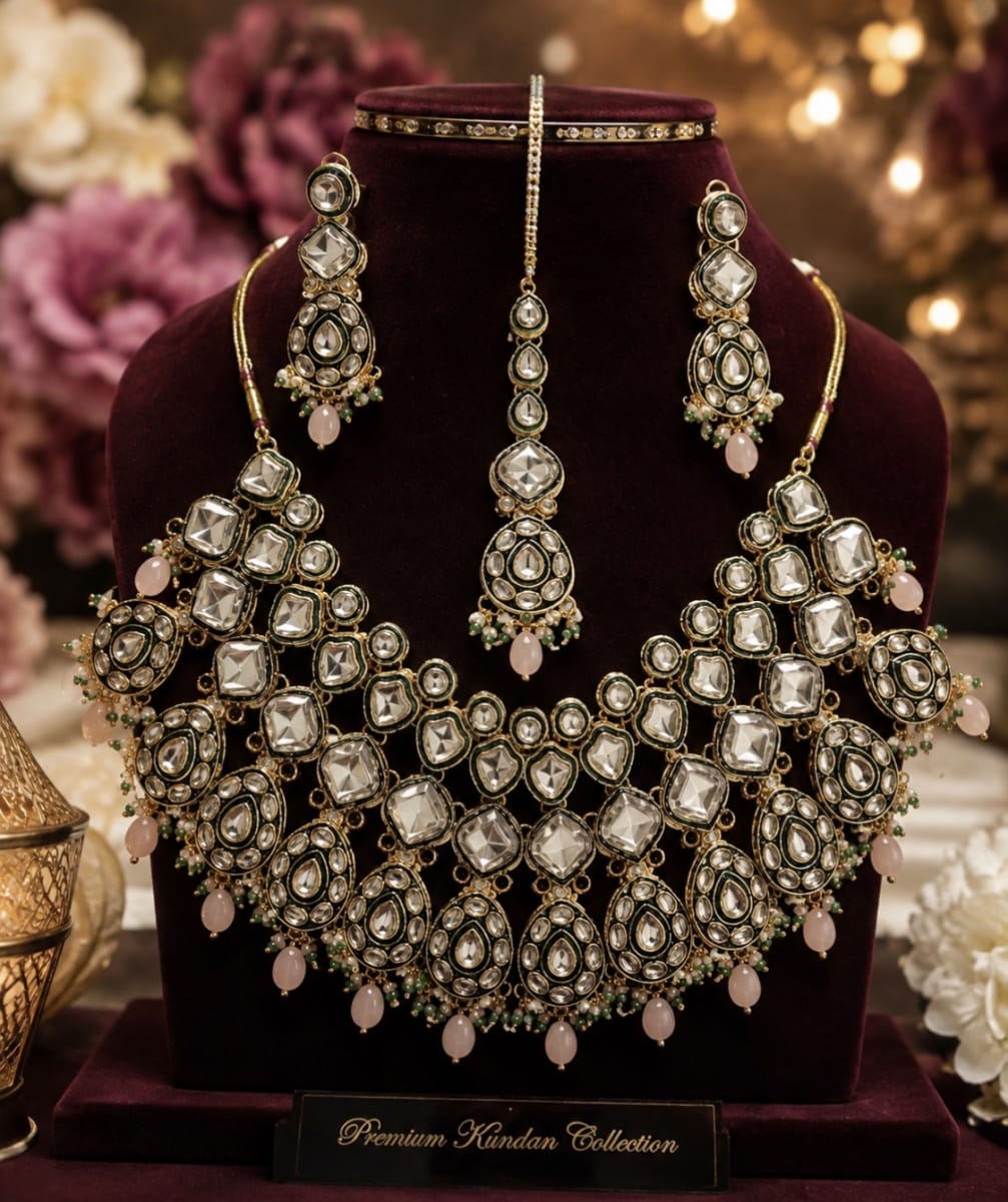 Premium kundan set for sale in Amaroo
