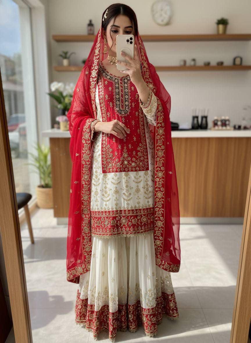 Kurti sharara photo 2