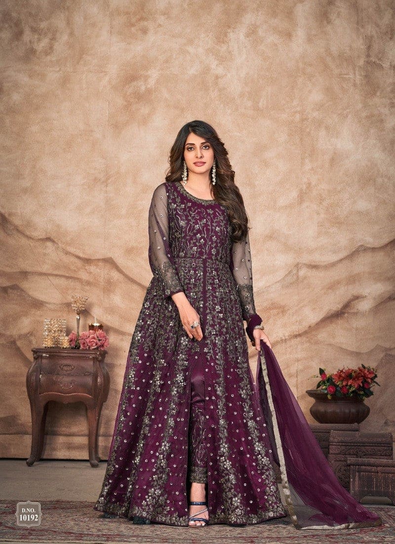 Embroidered Designer Net Salwar suit/Huge Stock clearance Sale photo 3