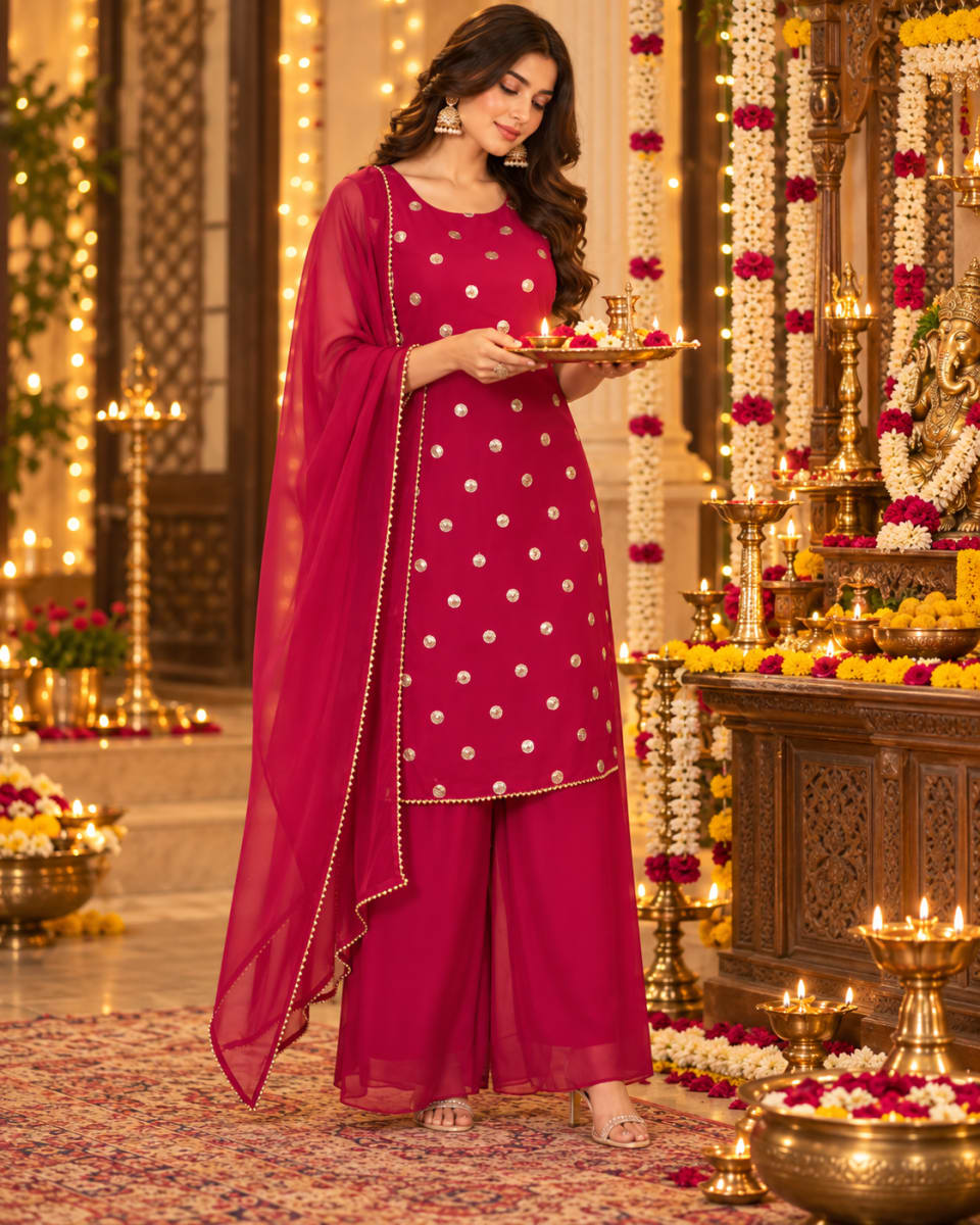 Kurti plazo set  photo 2
