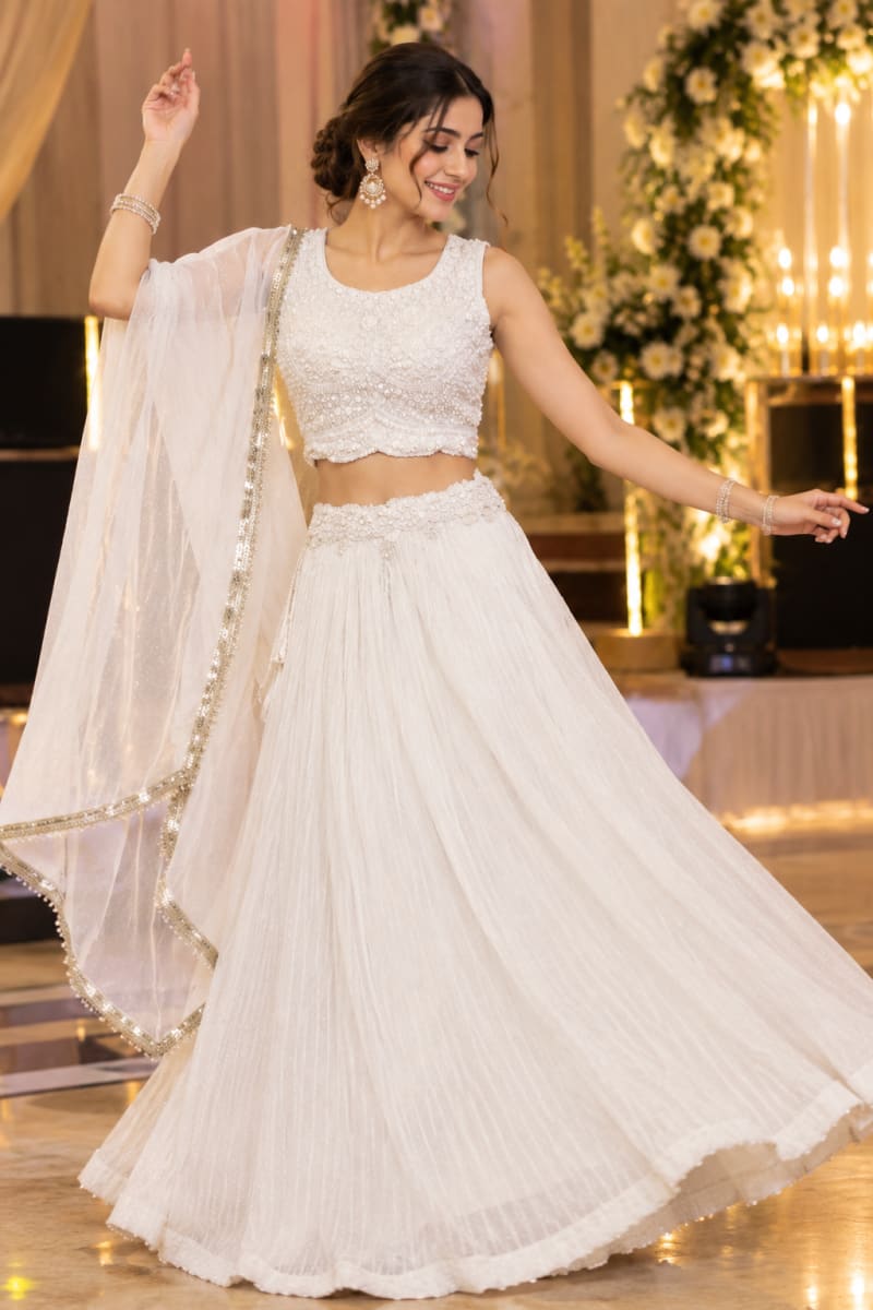Hand work Lehenga  photo 2
