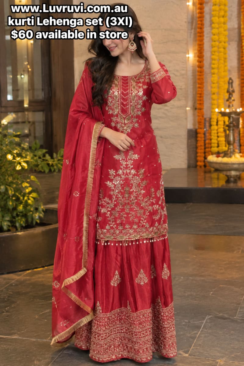 Lehenga kurti  size 3XL for sale in Bonner