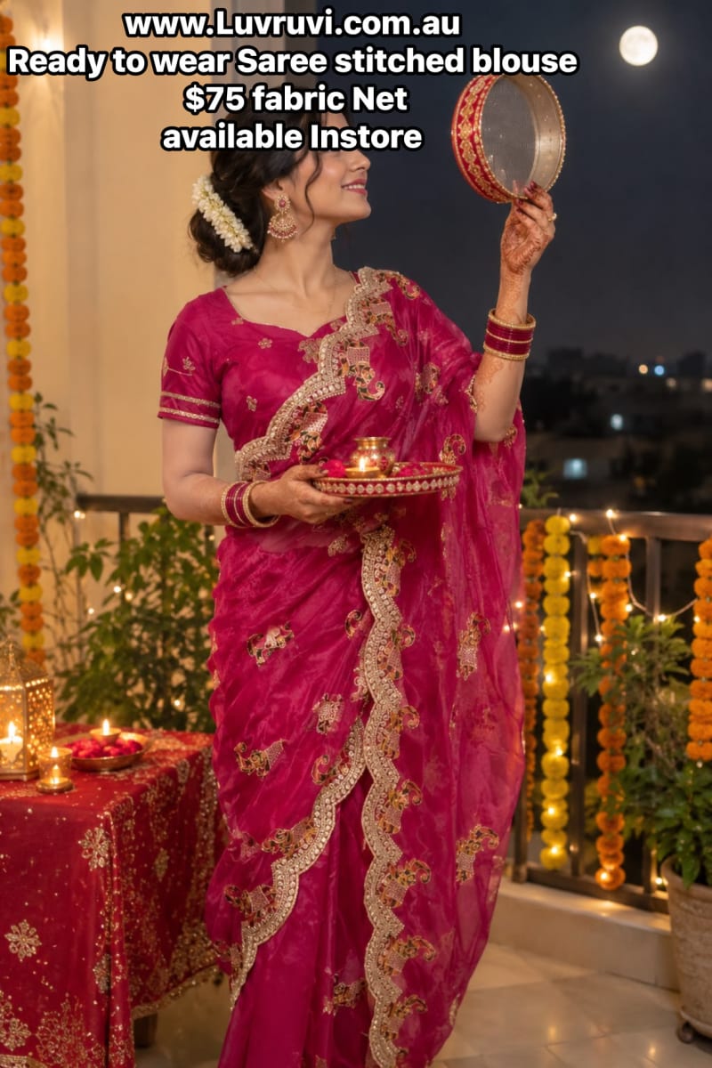 Preplated Saree blouse photo 4