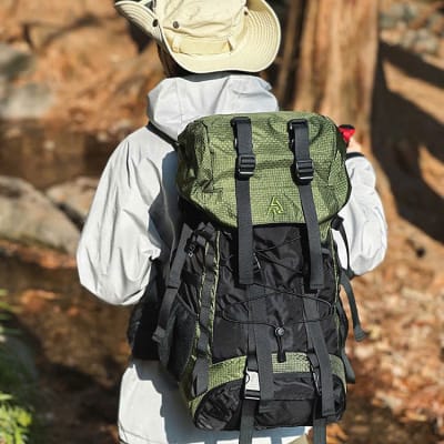 Balo trekking đa năng 55L chống nước, khung trợ lực – đựng lều ngoài, BL5582