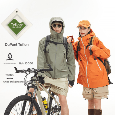 🧥 ÁO KHOÁC OUTDOOR CHỐNG NƯỚC – CHỐNG GIÓ | FORM RỘNG DỄ MẶC | UNISEX S–4XL