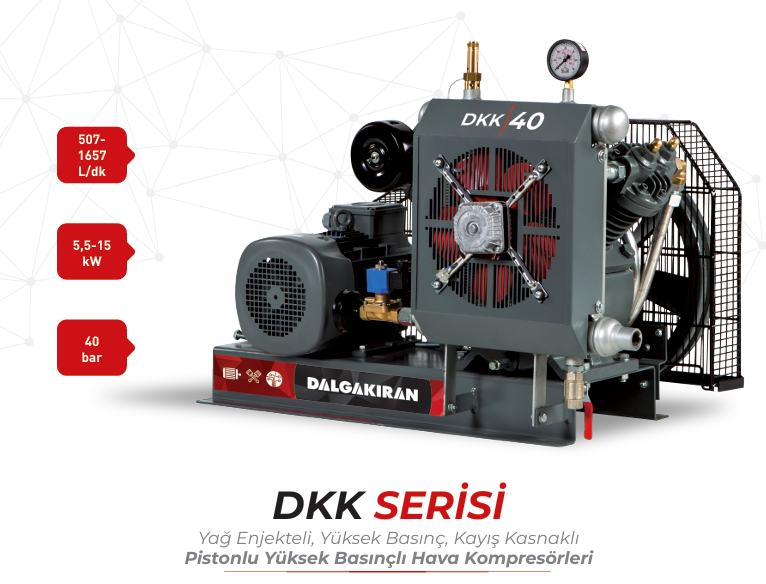 DKK 40 Dalgakıran Kompresör