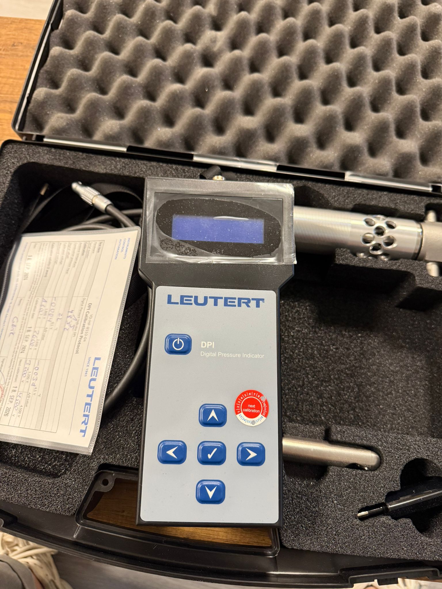 Leutert DPI Digital Pressure Indicator | Basınç Ölçüm Cihazı