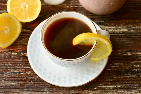 Кофе с лимоном