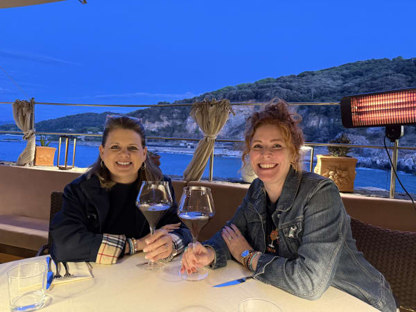 Wine bar ambiance