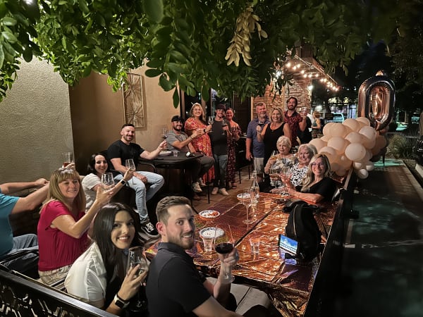 Wine bar experience