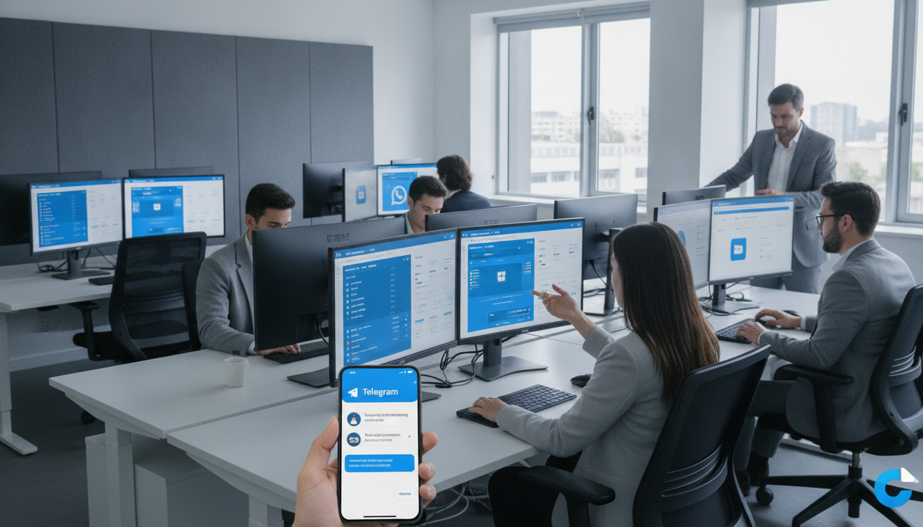 Integração com Telegram para empresas