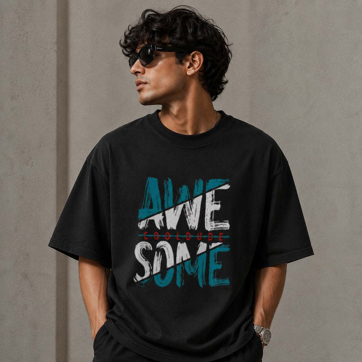 Awe Some Oversized T-Shirt
