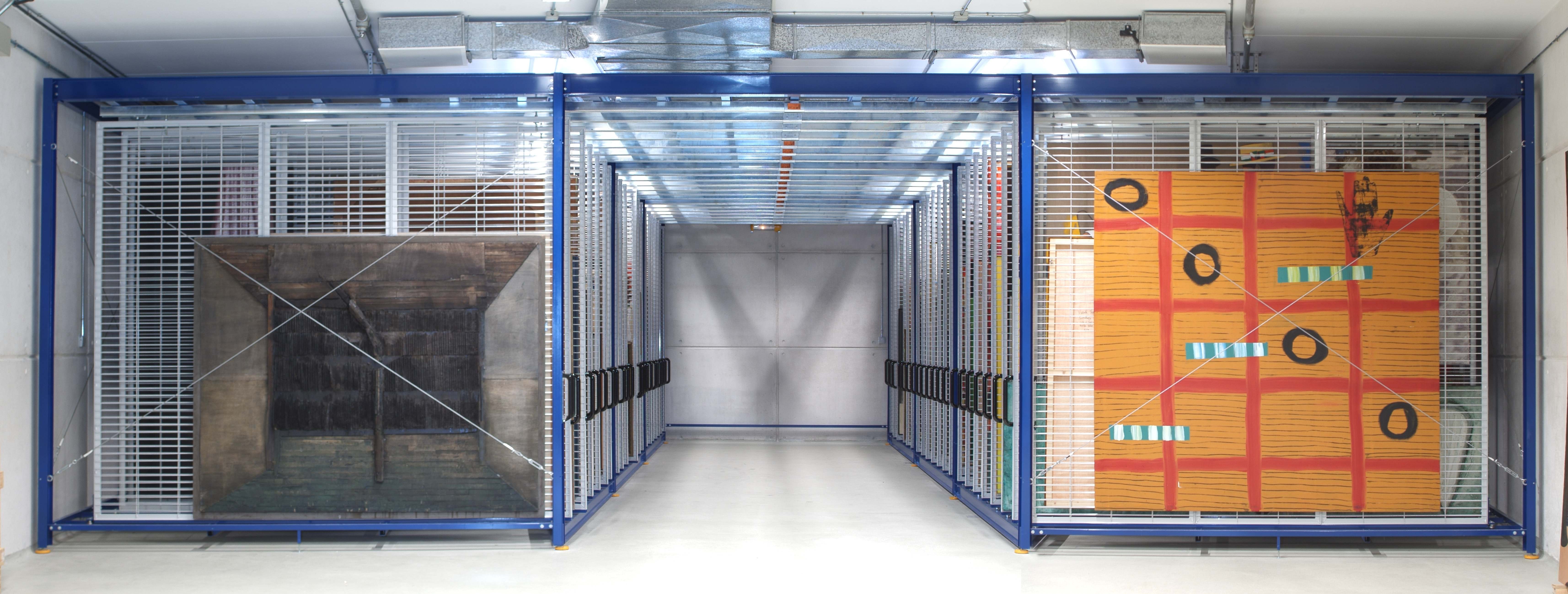 Archivo móvil instalado en institución